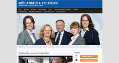 Desktop Screenshot of muehlenbein.de
