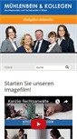 Mobile Screenshot of muehlenbein.de
